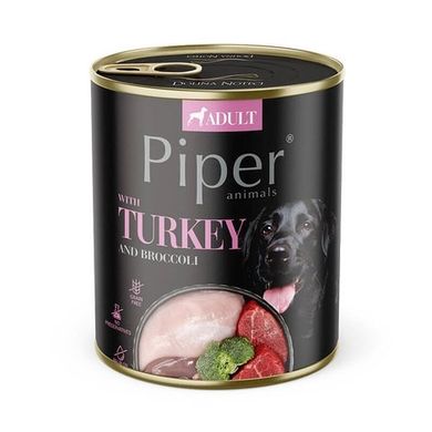 Dolina Noteci, Piper, mokra karma dla psa, indyk i brokuł, 800 g
