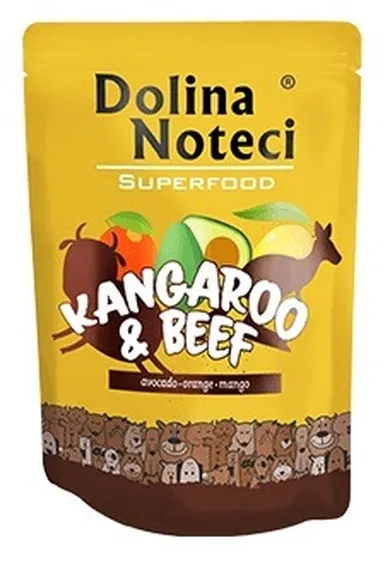 Dolina Noteci, Superfood, karma mokra dla psa, kangur i wołowina, 300g