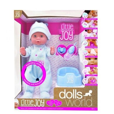 Dolls World, Little Joy, bobas interaktywny, 46 cm
