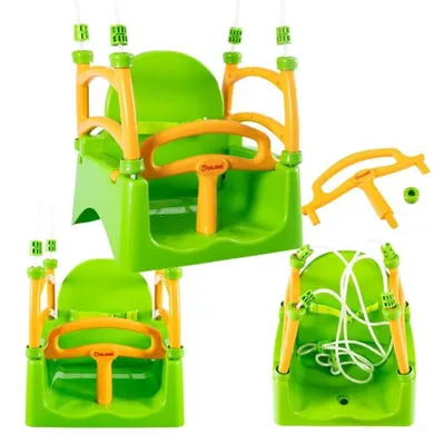 Doloni, huśtawka kubełkowa, zielona