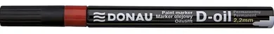 Donau, D-Oil, marker olejowy, czerwony, 2,2 mm, 1 szt.