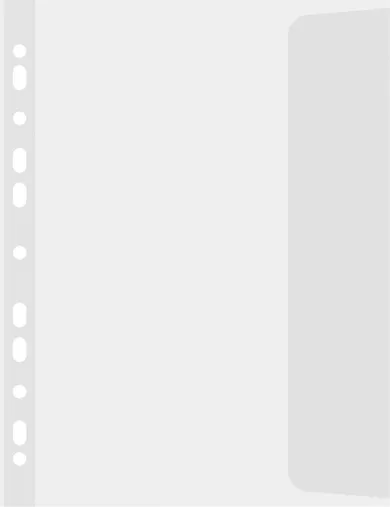 Donau, koszulki z klapką, B4, groszkowe, 10 szt.