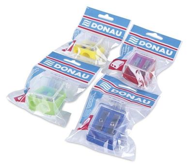 Donau, temperówka plastikowa, podwójna