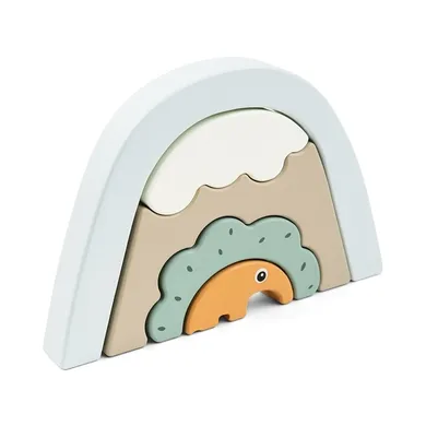 Done By Deer, Antee, drewniana układanka, 5 elementów, mrówkojad