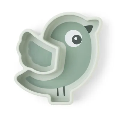 Done By Deer, Birdee, talerzyk na przekąski z przyssawką, green