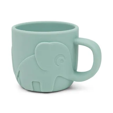 Done by Deer, Peekaboo, Elphee, kubek silikonowy, blue