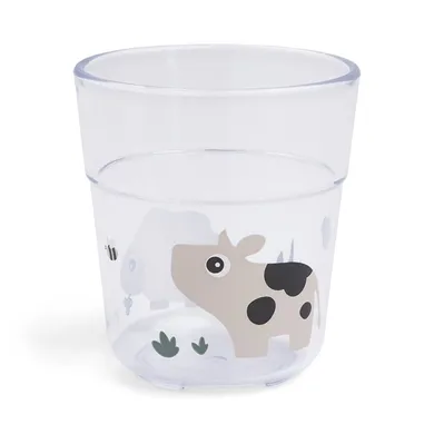 Done by Deer, Tiny Farm, kubek do nauki picia, sand, 220 ml