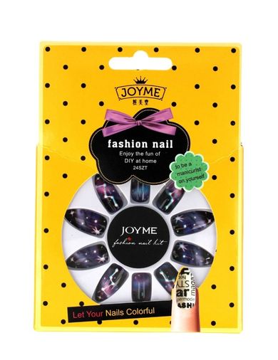 Donegal, Joyme Fashion Nail, sztuczne paznokcie, z klejem, 1 op. 24 szt.