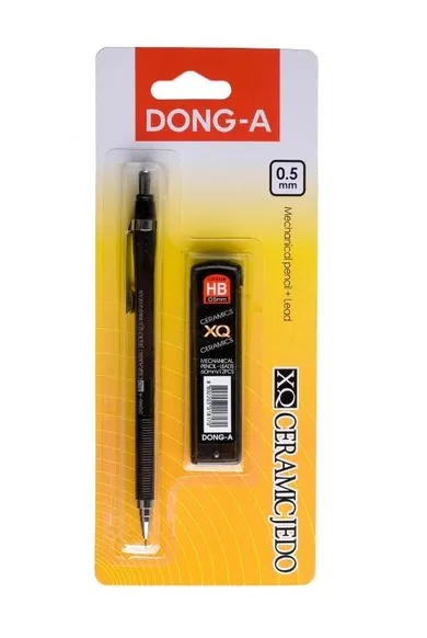 Donga-a, XQ Ceramic Jedo, ołówek automatyczny HB 0,5 mm z wkładami