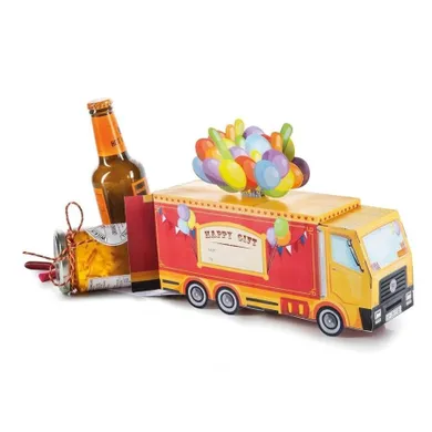 Donkey, składane pudełko prezentowe, Circus Truck