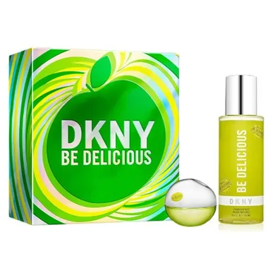 Donna Karan, DKNY Be Delicious, zestaw: woda perfumowana, spray, 30 ml + mgiełka do ciała, 125 ml