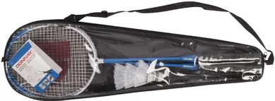 Donnay, zestaw do badmintona w pokrowcu, niebieski