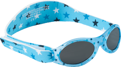 Dooky Banz, Blue Stars, okularki przeciwsłoneczne, niebieskie