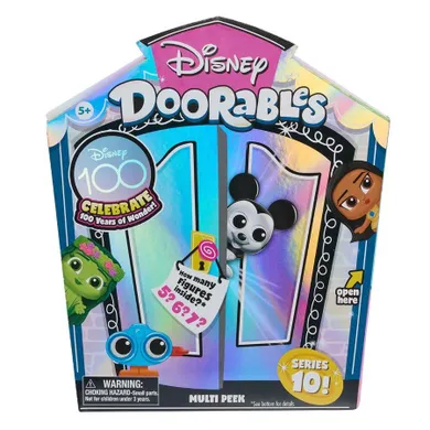 Doorables, Disney, Multi Peek, seria 10, zestaw minifigurek