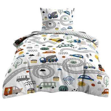 Douceur D'intérieur, Autka, 2-częściowy komplet pościeli bawełnianej, 140-200 cm