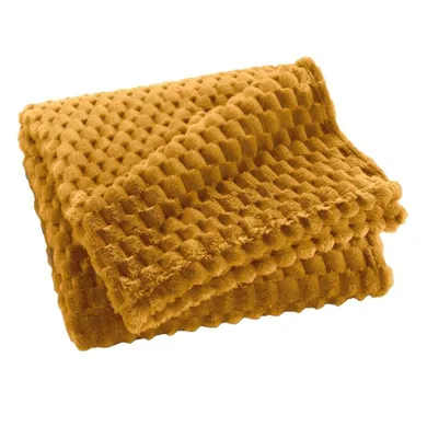 Douceur D'intérieur, Frosty, narzuta flanelowa, 125-150 cm