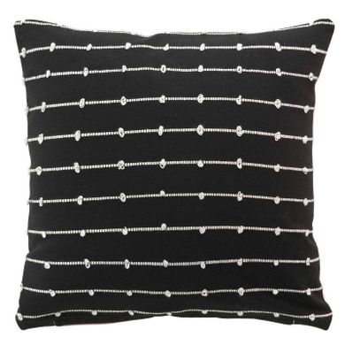 Douceur d'intérieur, poduszka dekoracyjna, Linechic, bawełna z recyklingu, 45-45 cm