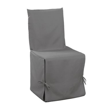 Douceur d'intérieur, pokrowiec na krzesło, 50-50-50 cm, Essentiel, szary
