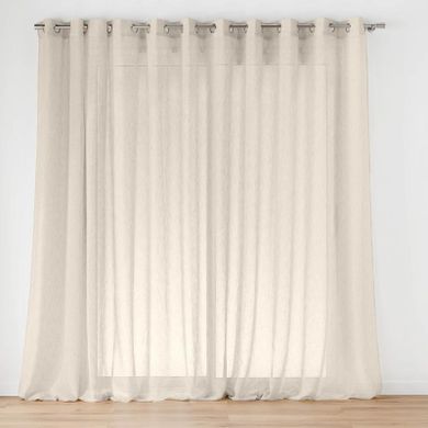 Douceur d'intérieur, szeroka zasłona na przelotkach, efekt lnu, Carlin