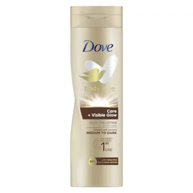 Dove, Body Love, balsam do ciała brązujący, Self Tan Dark, 250 ml