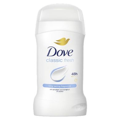 Dove, Cassic Fresh, dezodorant w sztyfcie, 50 ml