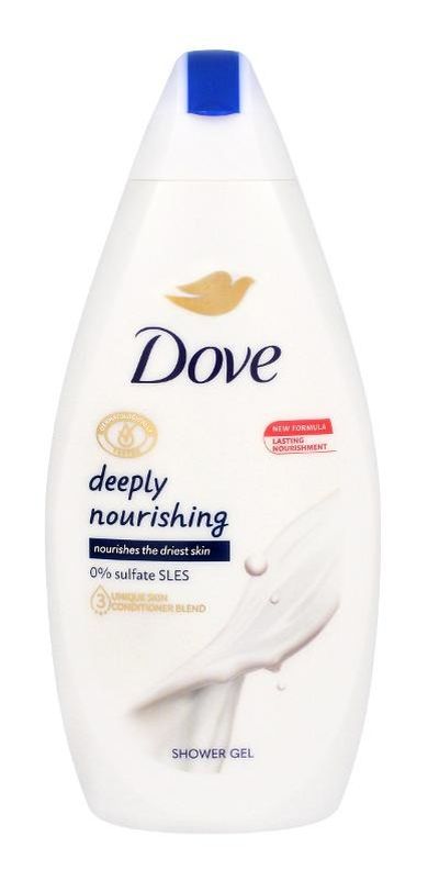 Dove, Deeply Nourishing, żel pod prysznic, 450 ml
