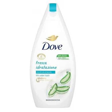 Dove, Fresh Hydration, żel pod prysznic, 450 ml