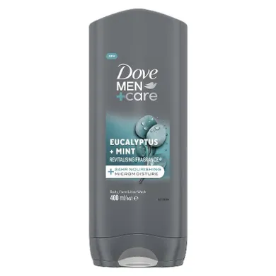 Dove, Men, żel pod prysznic eukaliptus i mięta, 400 ml