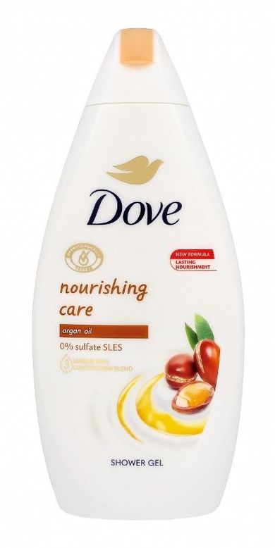Dove, Nourish Care, żel pod prysznic, 450 ml