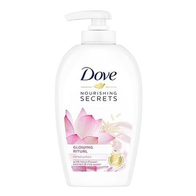 Dove, Nourishing Secrets Glowing Ritual Lotus Flower Extract & Rice Water, mydło do rąk w płynie, 250 ml