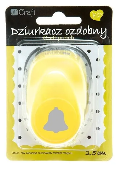 DP Craft, dziurkacz ozdobny, dzwonek, 2,5 cm