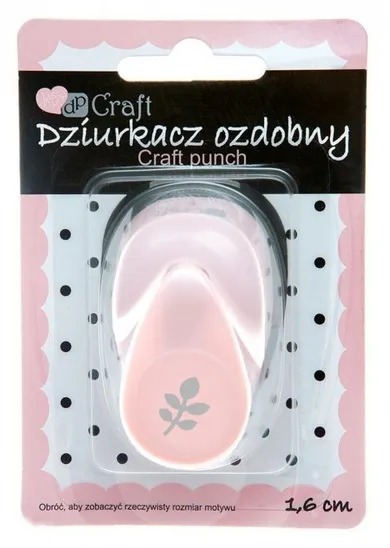 DP Craft, dziurkacz ozdobny, gałązka, 1,6 cm