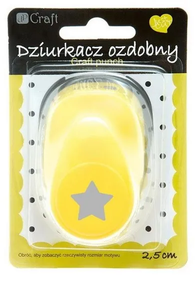 DP Craft, dziurkacz ozdobny, gwiazda, 25 mm