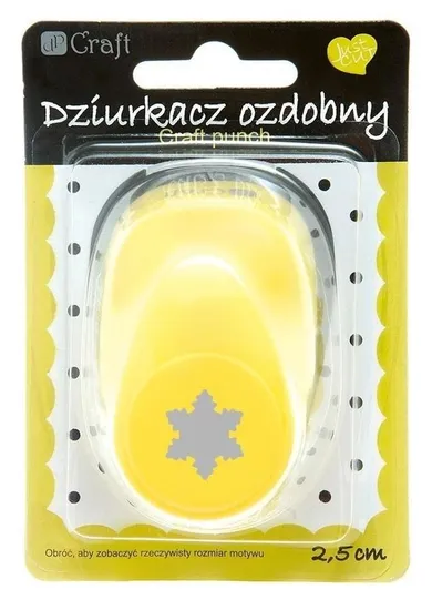 DP Craft, dziurkacz ozdobny, śnieżynka, 2,5 cm