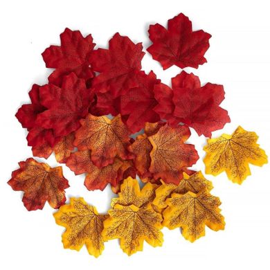 Dp craft, jesienne liście klonu, 7-8 cm, 50 szt.