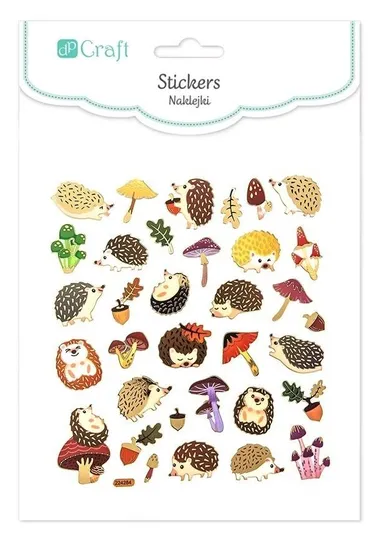 DP Craft, naklejki, jeże