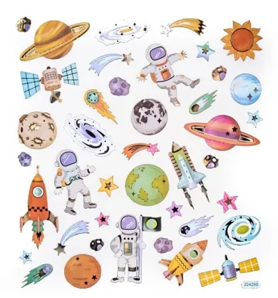 DP Craft, naklejki, kosmos
