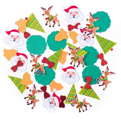 DP Craft, naklejki piankowe, wesołe święta