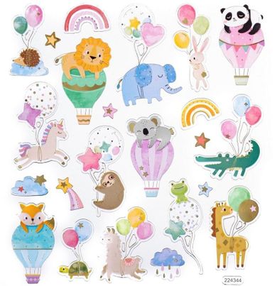 DP Craft, naklejki, urodzinki