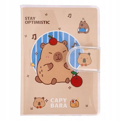 DP Craft, notes z zamknięciem, A7, 70 kartek, Kapibara, 1 szt.