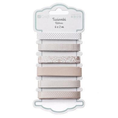 DP Craft, tasiemki, linen, 6-2m