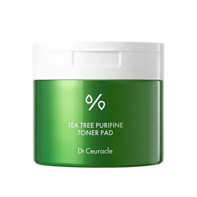 Dr. Ceuracle, Tea Tree Purifine Toner Pad, płatki do twarzy o działaniu oczyszczającym i regenerującym, 60 szt.