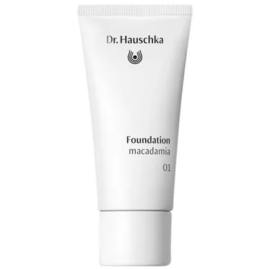 Dr. Hauschka, Foundation, podkład do twarzy 01 Macadamia, 30 ml