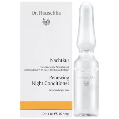 Dr. Hauschka, Renewing Night Conditioner, kuracja na noc w ampułkach do każdego rodzaju cery, 10-1 ml