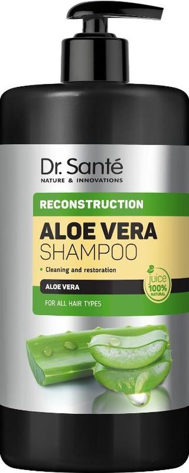 Dr. Sante, Aloe Vera, szampon do włosów rekonstrukcja, 1000 ml