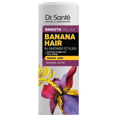 Dr. Sante, Banana Hair In-Shower Styler, stylizujące serum do włosów z sokiem bananowym, 100 ml