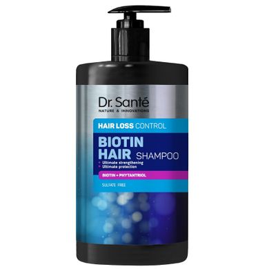 Dr. Sante, Biotin Hair Shampoo, szampon przeciw wypadaniu włosów z biotyną, 1000 ml