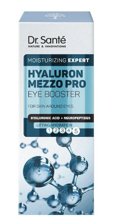 Dr. Sante, Hyaluron Mezzo Pro, booster pod oczy, 15 ml
