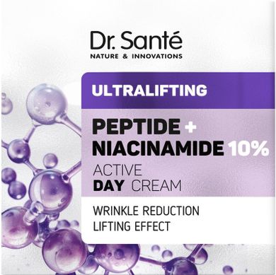 Dr. Sante, Ultralifting, aktywny krem regenerujący na dzień peptide + niacinamide, 50 ml