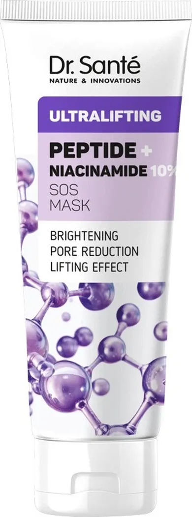 Dr. Sante, Ultralifting, maska sos do twarzy peptide + niacinamide, 75 ml